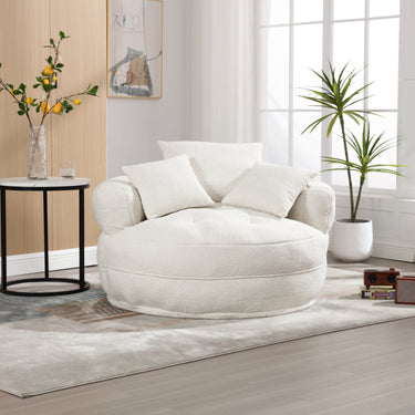 Chenille Sponge single sofa